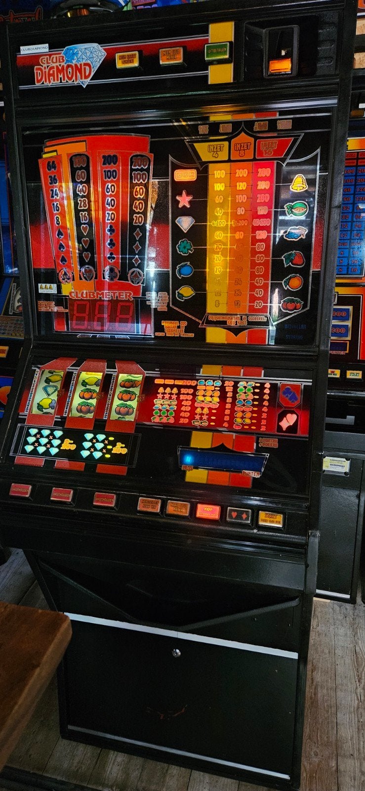 club diamond gokkast, Verzamelen, Automaten | Gokkasten en Fruitautomaten, Euro, Ophalen of Verzenden, Zo goed als nieuw