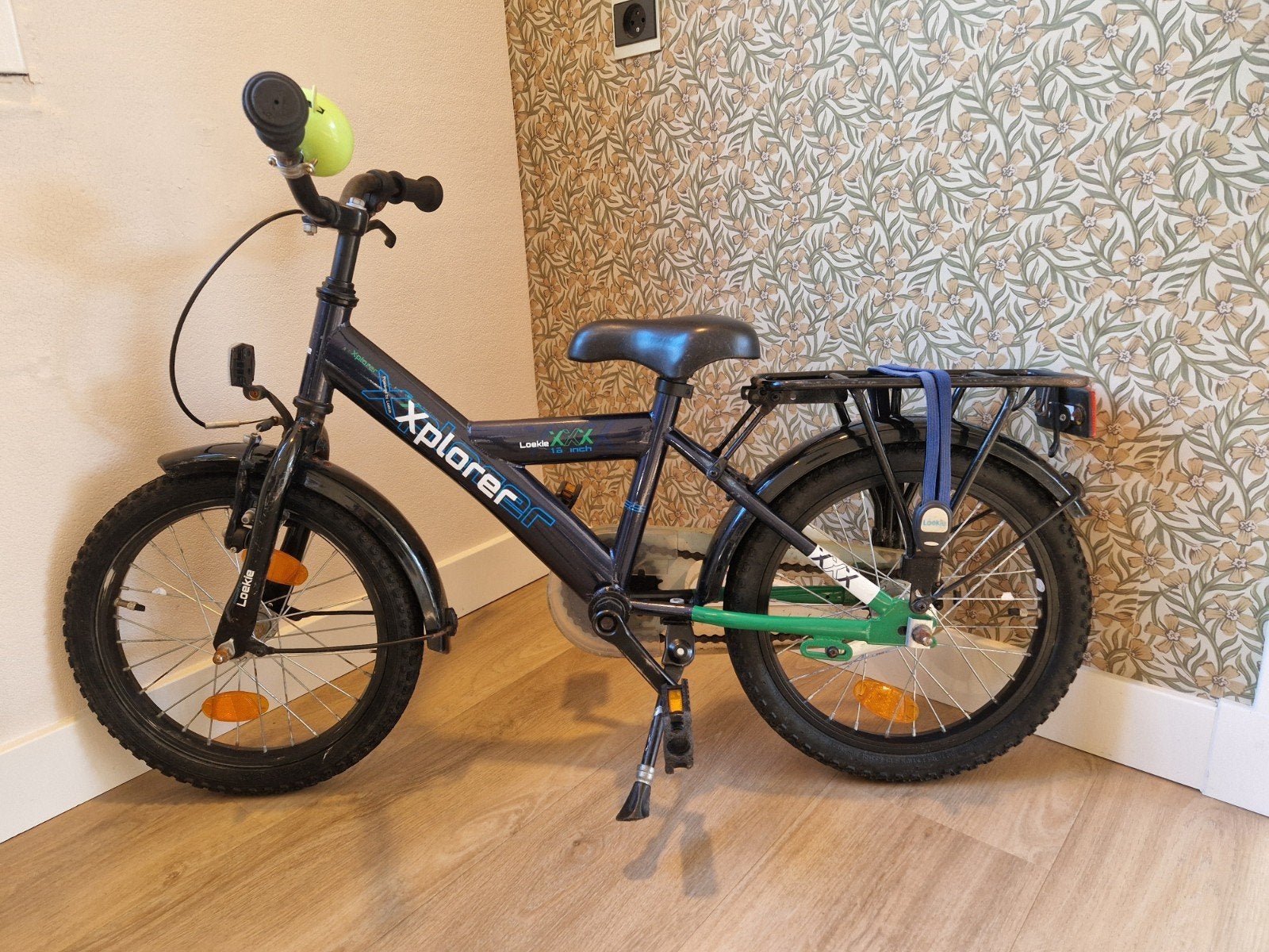 Loekie Xplorer kinderfiets 16 inch, Terugtraprem, Loekie, Ophalen of Verzenden, 16 tot 20 inch
