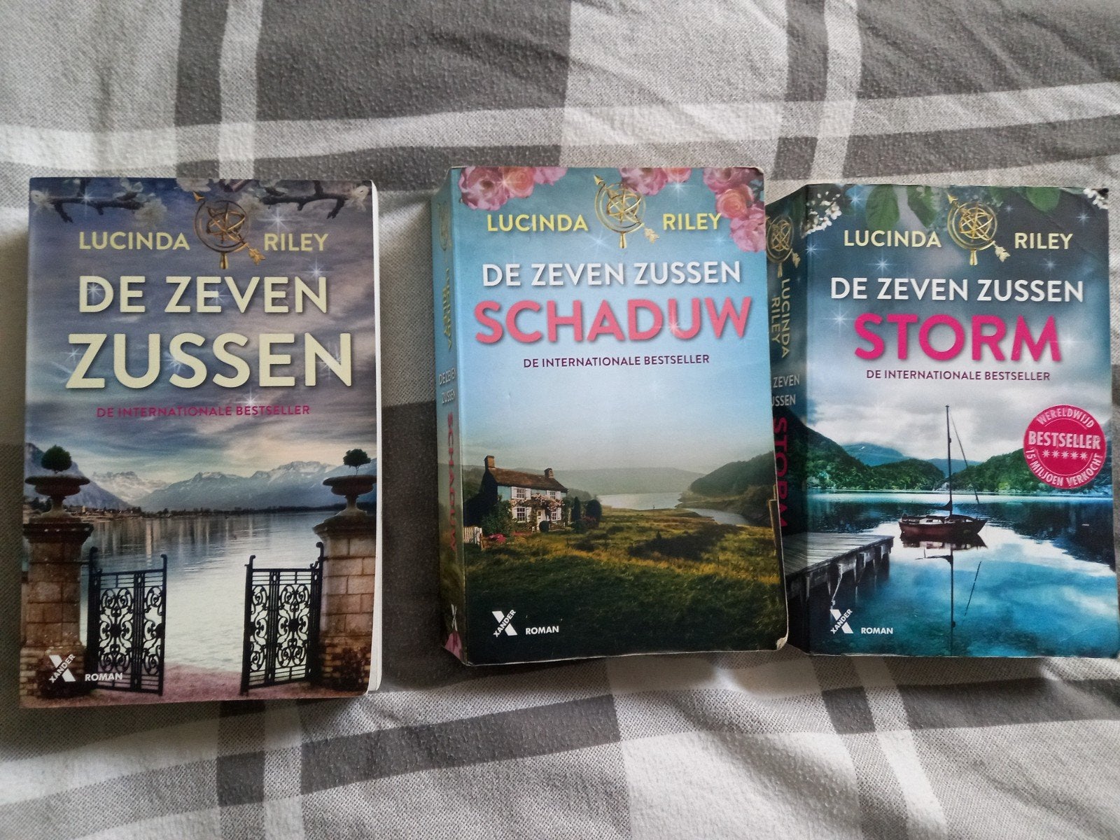 de zeven zussen deel 1,2,3, Boeken