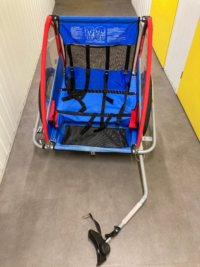 Retro kinderfietskar (2 kinderen) – In nieuwstaat!, Ophalen, Gebruikt, Opvouwbaar, 80 kg of meer