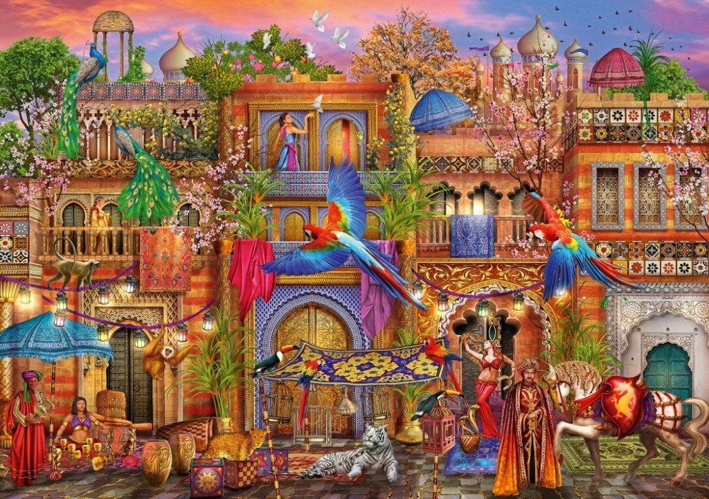 legpuzzel 4000 stukken nieuw Arabian Street, Ophalen of Verzenden, Minder dan 500 stukjes, Nieuw, Legpuzzel