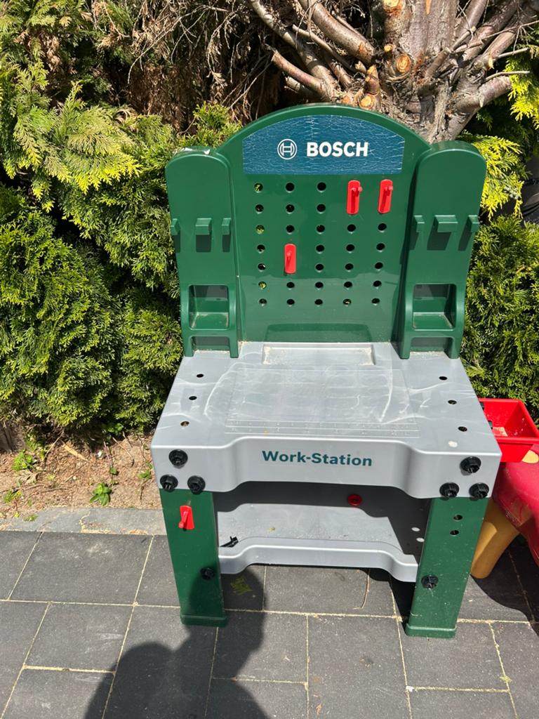 Werkbank bosch Gratis, Kinderen en Baby's, Ophalen of Verzenden, Gebruikt