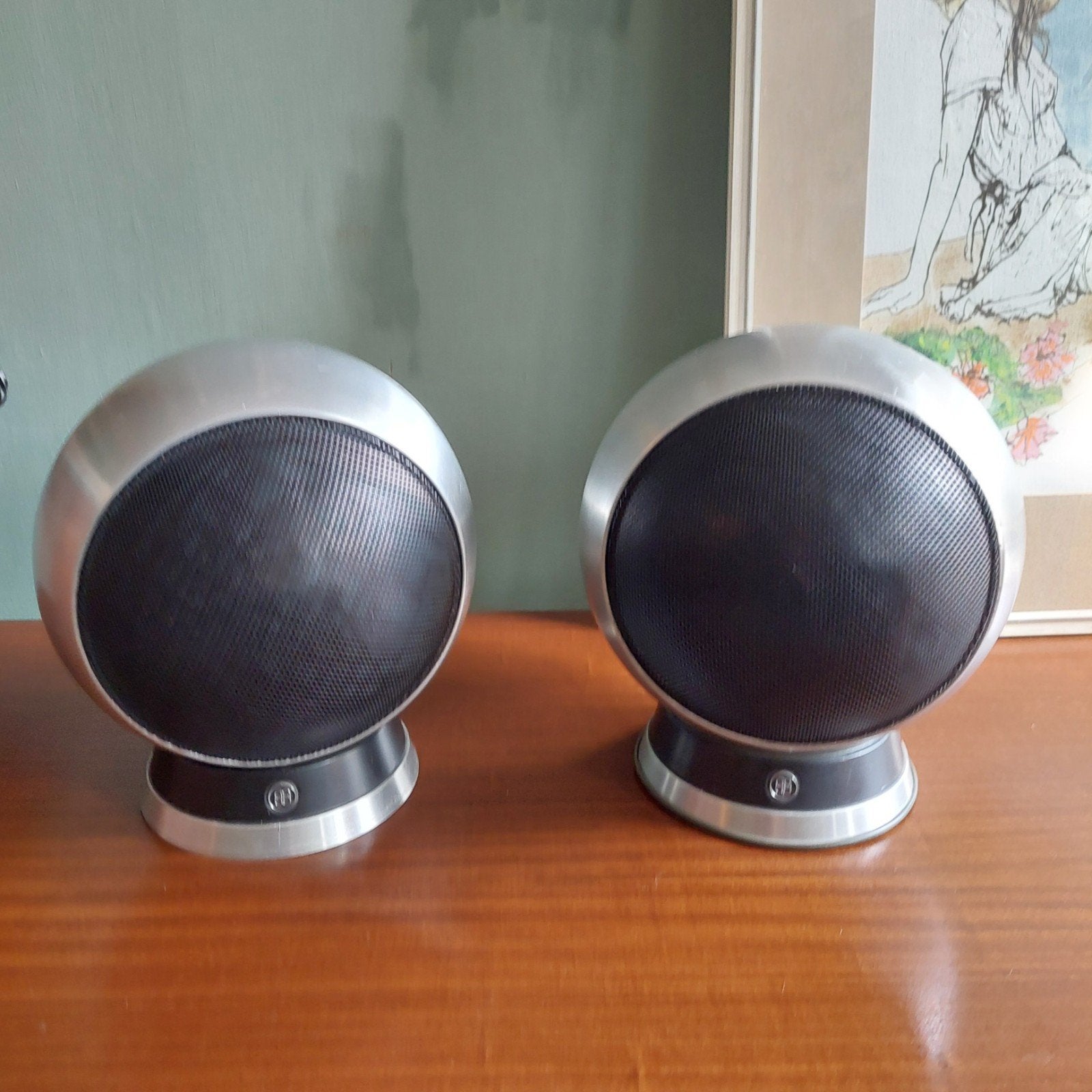 Vintage Elac Quadrosoundbox 1 Speakers (1973) – Space Age, Gebruikt, ., Ophalen of Verzenden, .