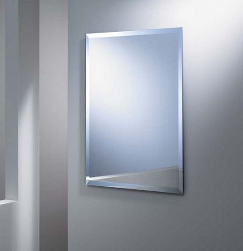 Spiegel 60 x 100 cm, Ophalen, Nieuw, Glas, Wastafel