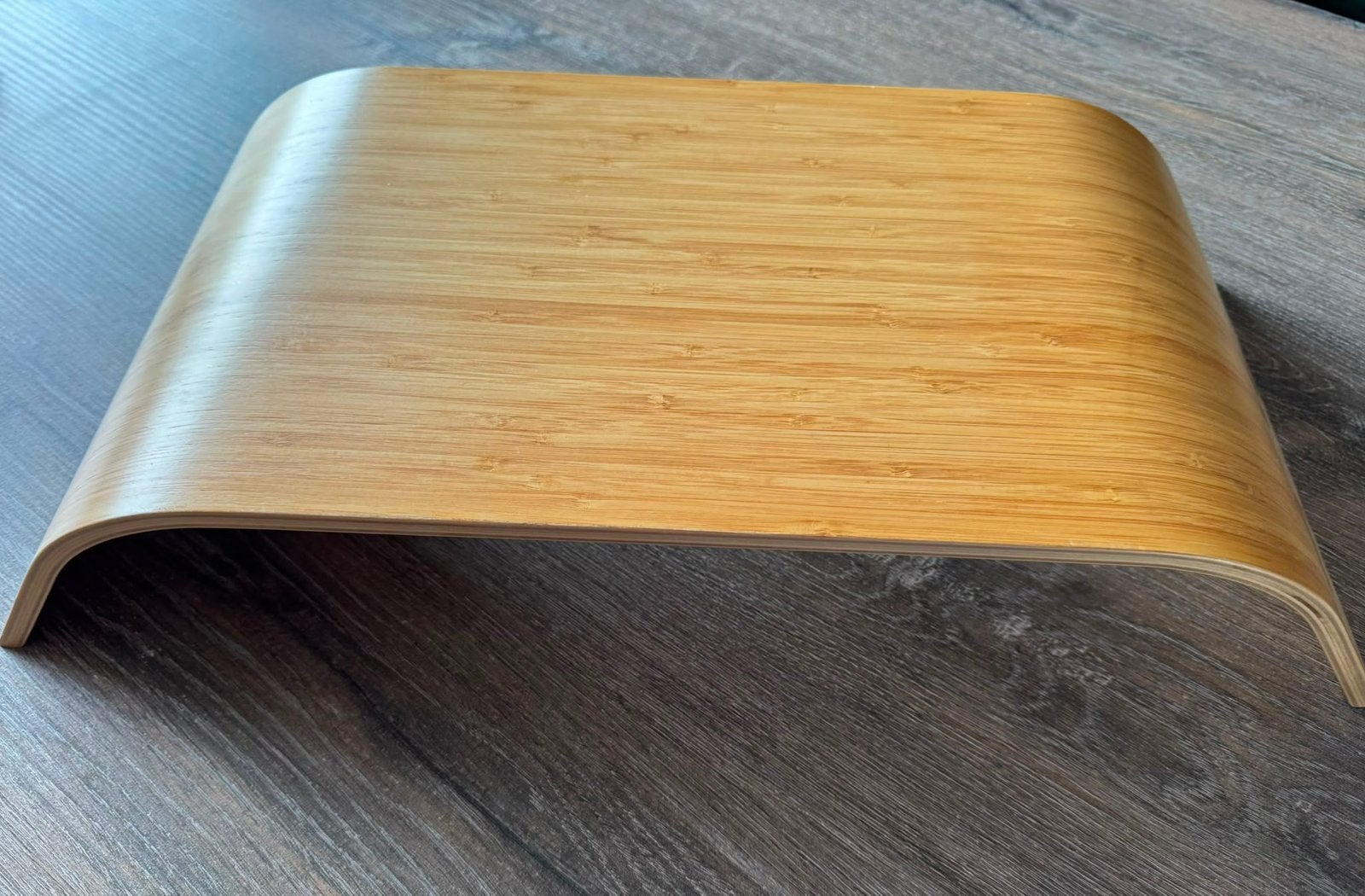 Bamboe verhoger voor op je bureau (voor monitor oid), Computers en Software, Laptopstandaarden, Ophalen of Verzenden, Nieuw