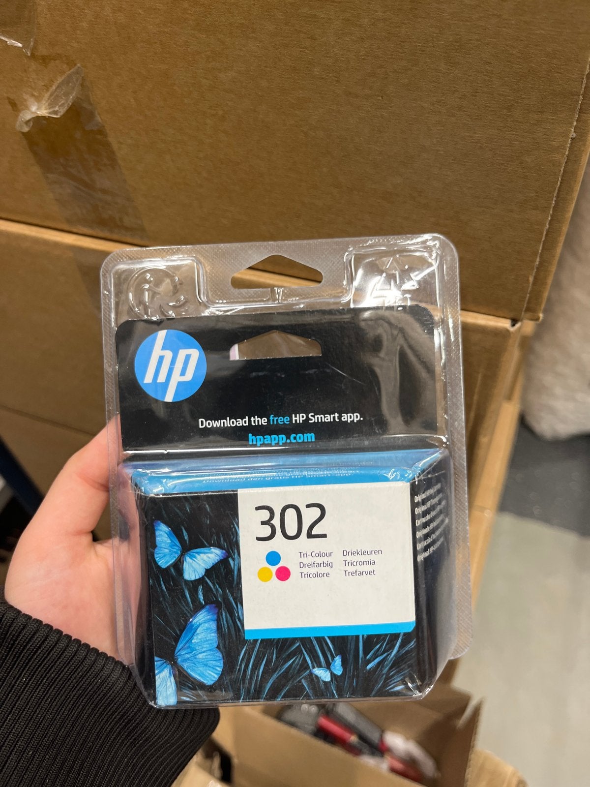 HP 302 Driekleuren Inktcartridge - Nieuw in verpakking, Computers en Software, Printerbenodigdheden, Ophalen of Verzenden, Nieuw