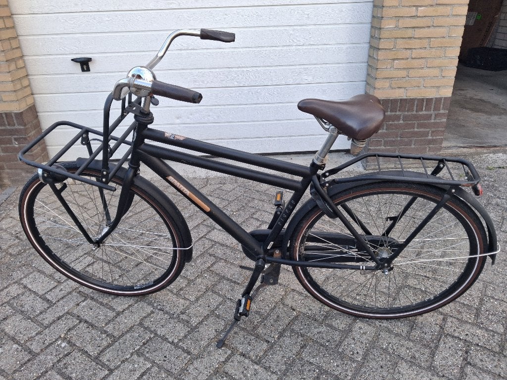 Heren fiets 49 cm, Ophalen, Terugtraprem, Sparta, Gebruikt