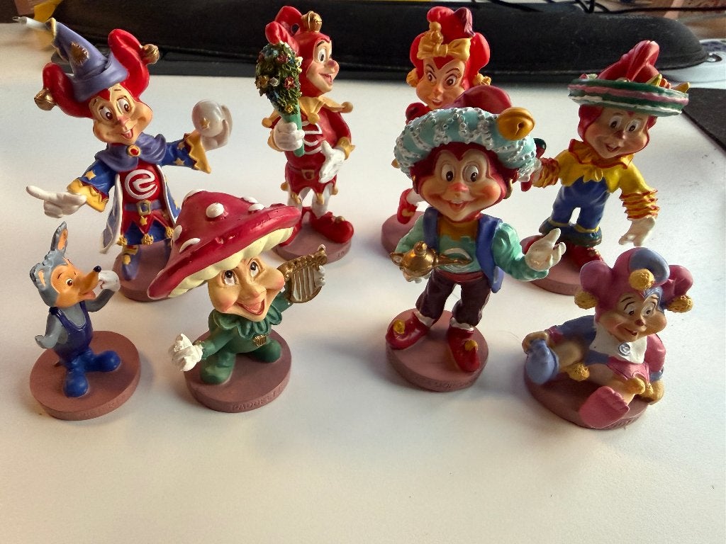Efteling poppetjes Albert Heijn, Verzamelen, Efteling, Ophalen of Verzenden, Zo goed als nieuw, Beeldje of Poppetje