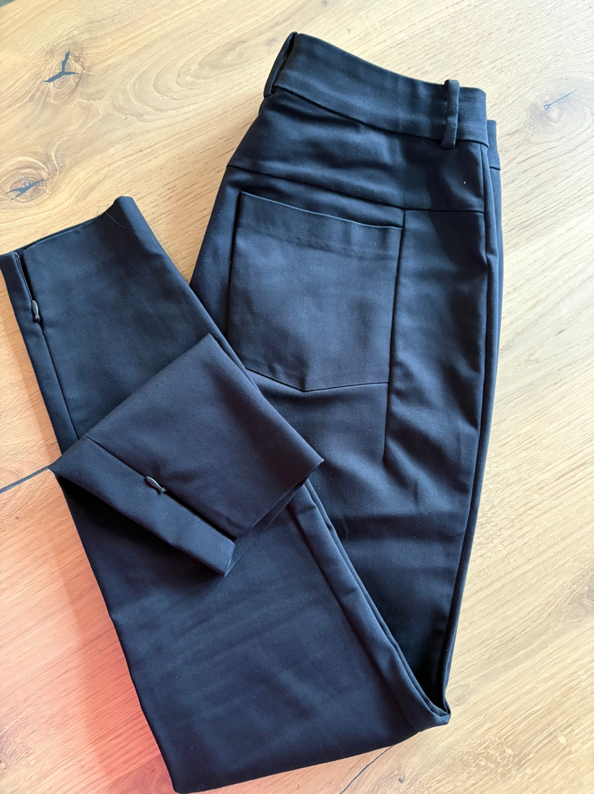 Mooie zwarte pantalon van Drykorn Winch mt 30, Kleding | Dames, Maat 38/40 (M), Zwart, Ophalen of Verzenden, Lang