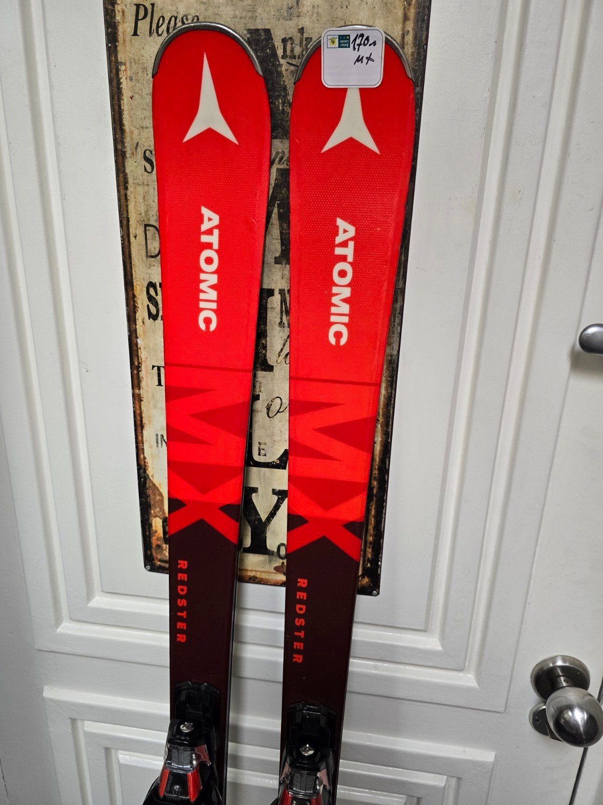 170cm ATOMIC REDSTER MX 599€  all round ski, 160 tot 180 cm, Ophalen of Verzenden, Zo goed als nieuw, Carve