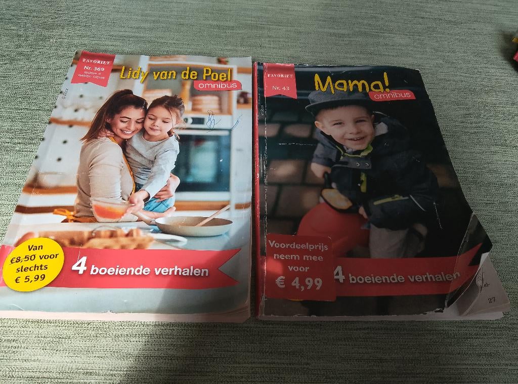 2 favoriet boekjes - Lidy v/d Poel en Mama!, Ophalen of Verzenden, Gelezen, Nederland