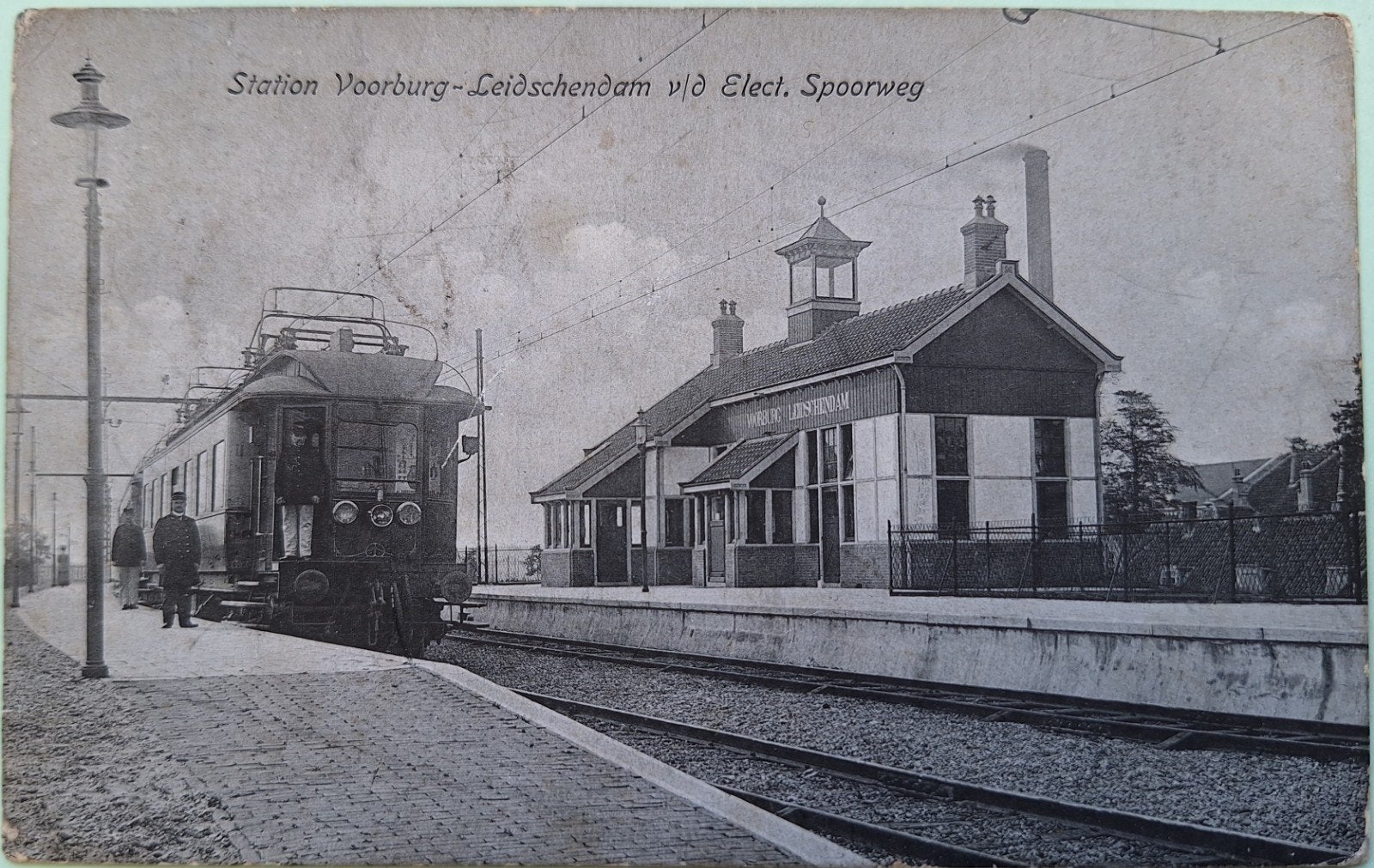 Station Voorburg - Leidschendam in prijs verlaagd!, Ophalen of Verzenden, Voor 1920, Zuid-Holland