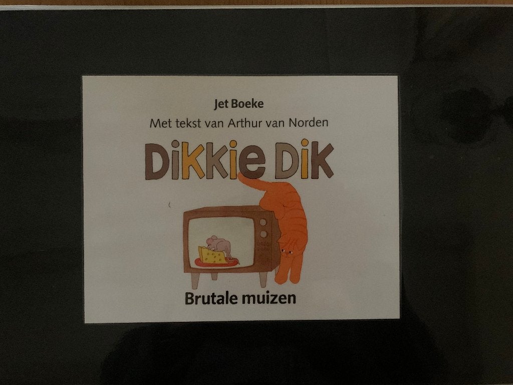 Dikkie Dik, Brutale muizen - Kamishibai, Ophalen