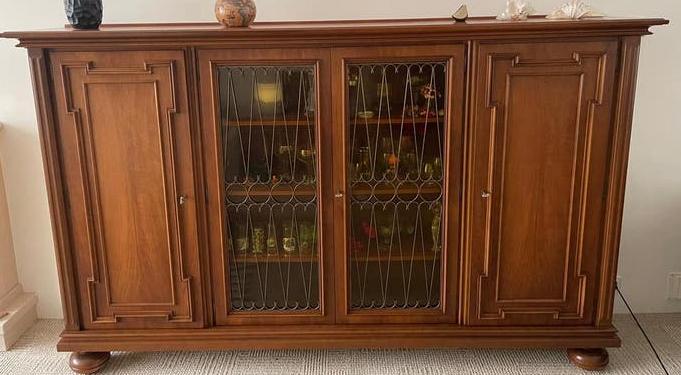 Kast bruin, Ophalen, Zo goed als nieuw, 50 tot 75 cm, Met deur(en)