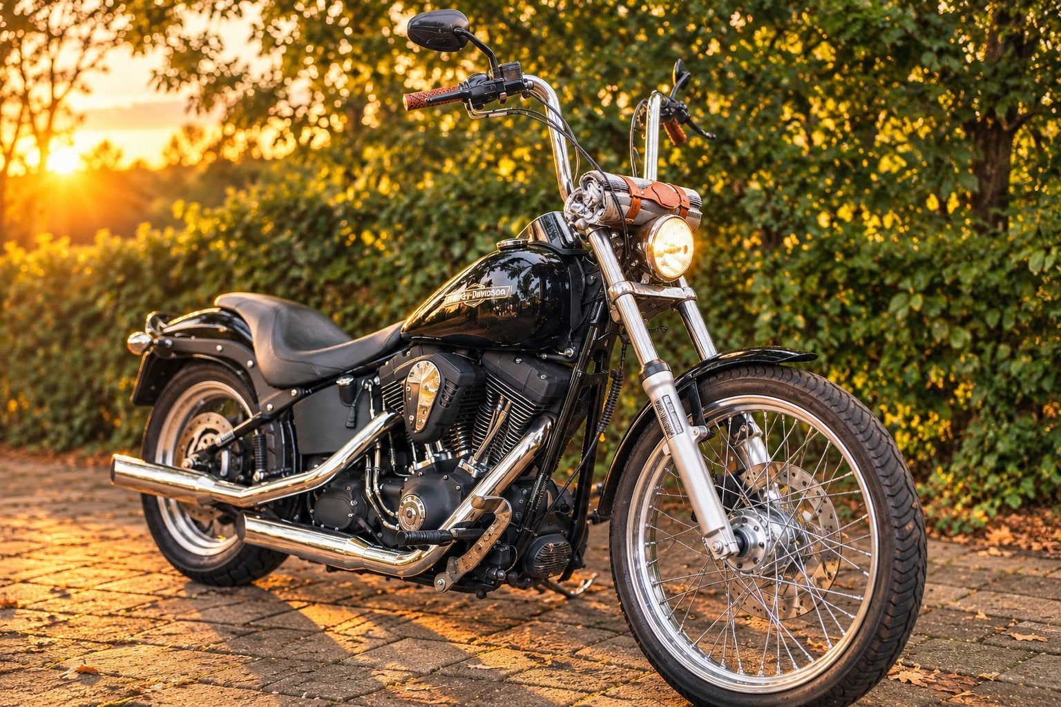 !!PRE-WINTER AANBIEDING!! Harley-Davidson Softail Nightrain, 2 cilinders, Chopper, Gebruikt, Particulier
