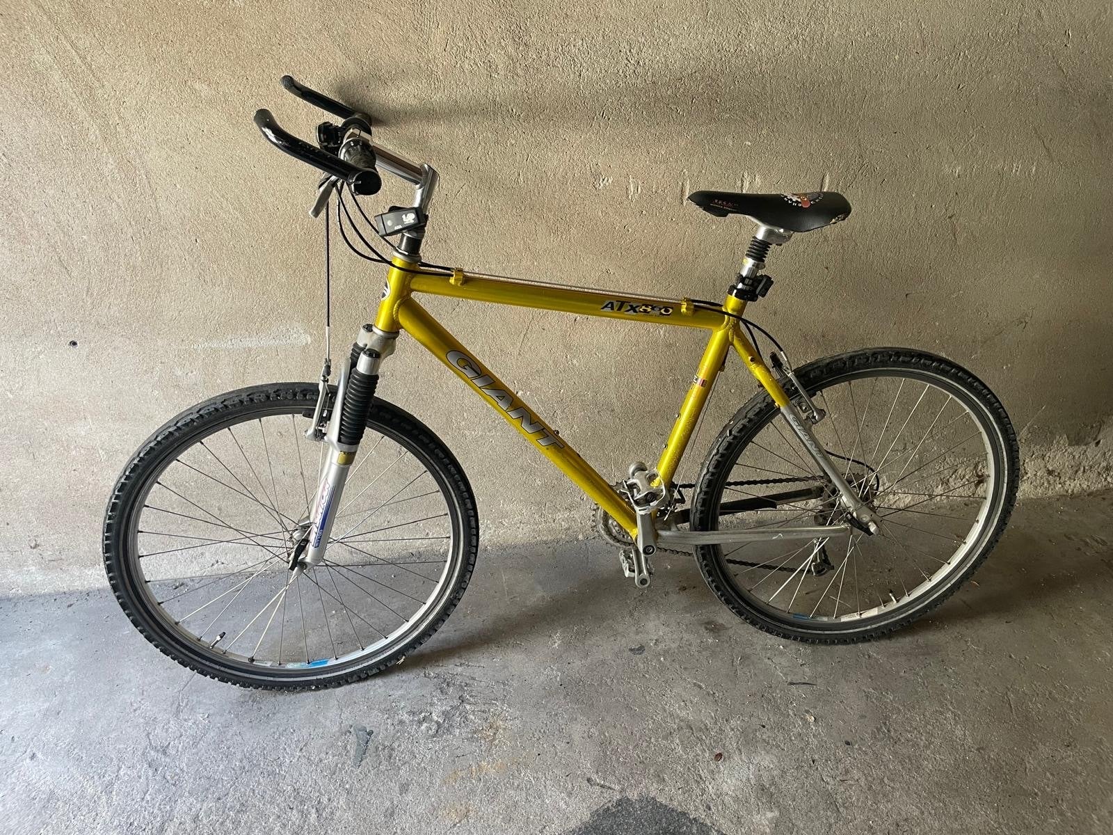 Giant ATX 860 Mountainbike - Geel, Gebruikt, Ophalen, Gebruikt, Hardtail, Giant