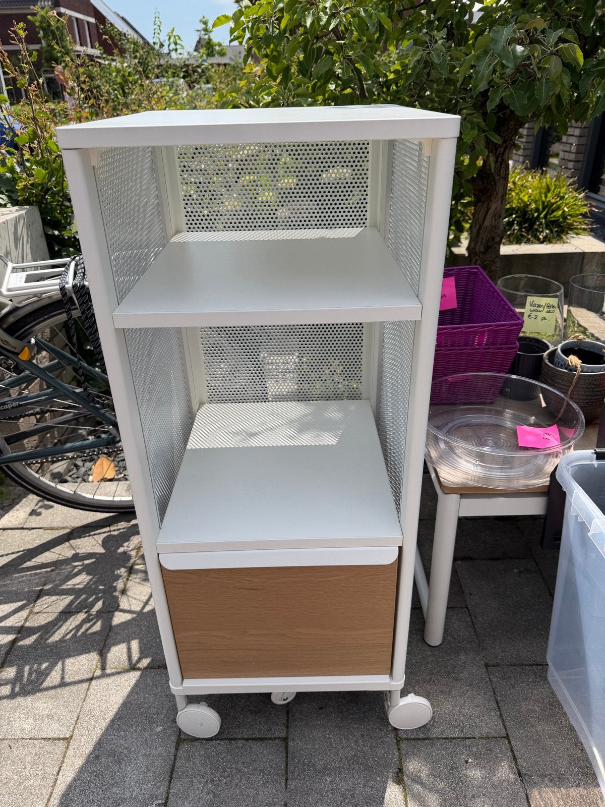 Ikea Bekant opbergkast / ladeblok op wielen, Ophalen, Gebruikt