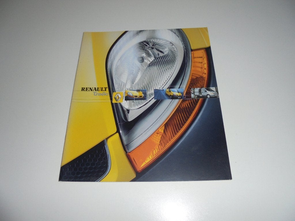 brochure Renault Trafic  2004, Ophalen of Verzenden, Zo goed als nieuw, Renault