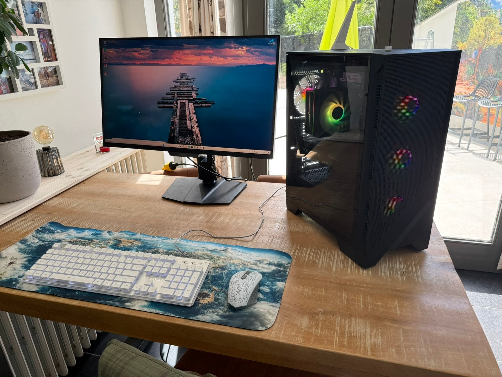 Nieuwe ryzen 9700x-32gb-rtx 5070-2tb-27” 4k 160hz game pc, Ophalen, Zo goed als nieuw, 4 Ghz of meer, SSD