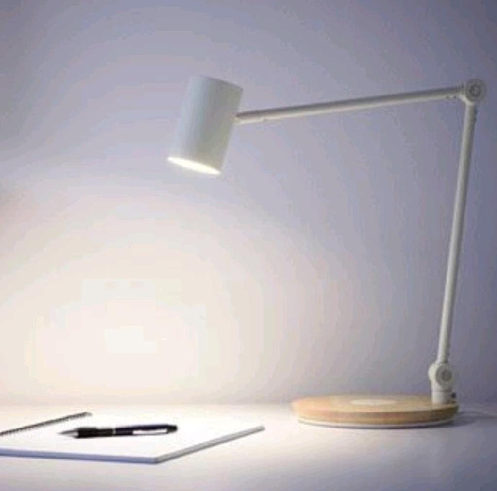 Goedwerkende Ikea Riggad bureaulamp. Tafellamp, Huis en Inrichting, Lampen | Tafellampen, Ophalen of Verzenden, Minder dan 50 cm