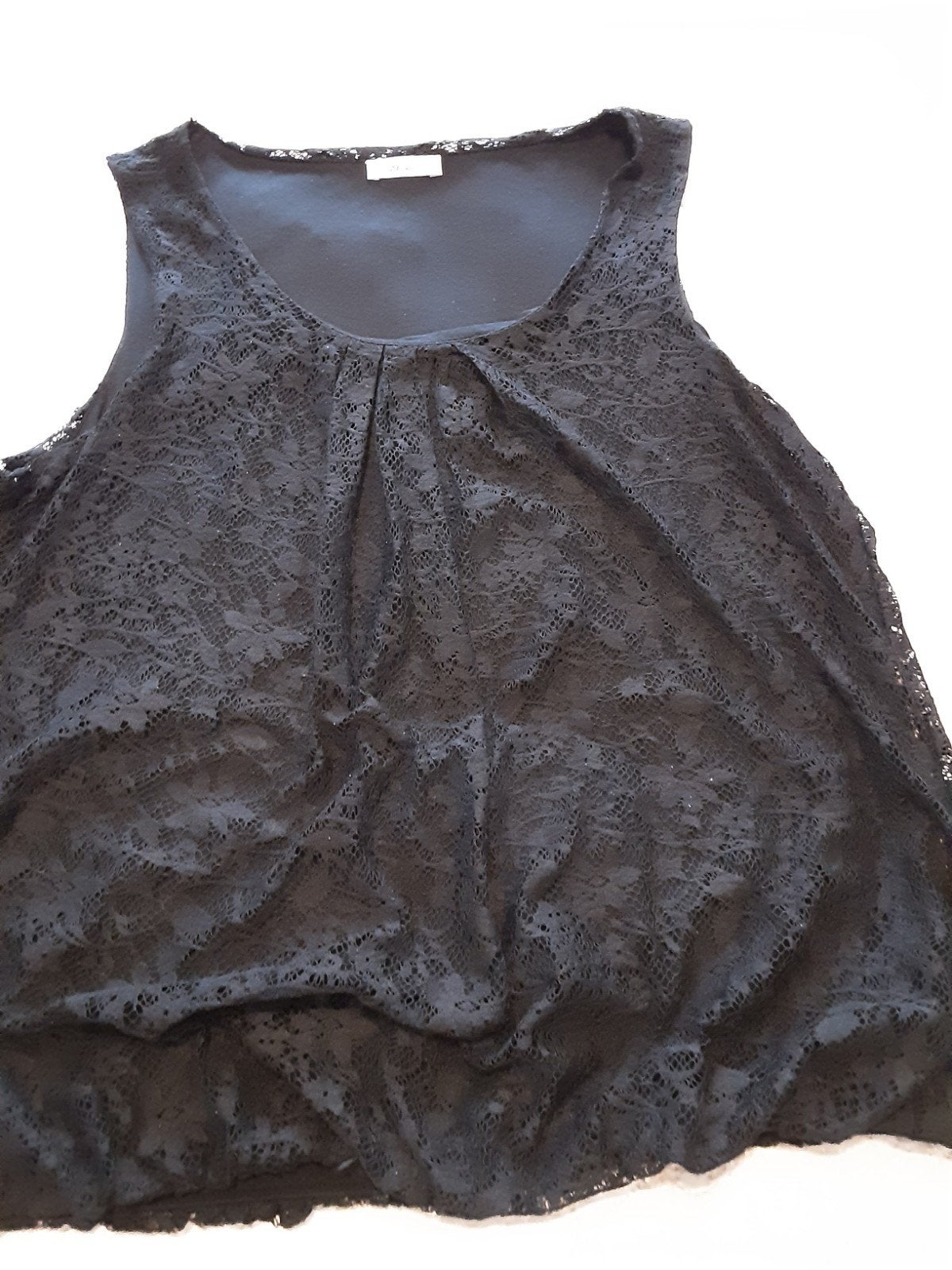Zwarte kanten Top van miss Etam maat XXL, Kleding | Dames, Tops, Zwart, Maat 46/48 (XL) of groter, Ophalen of Verzenden, Zo goed als nieuw