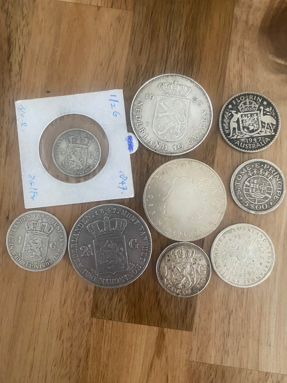 Diverse zilveren munten, Ophalen, Overige landen, Overige waardes, Zilver