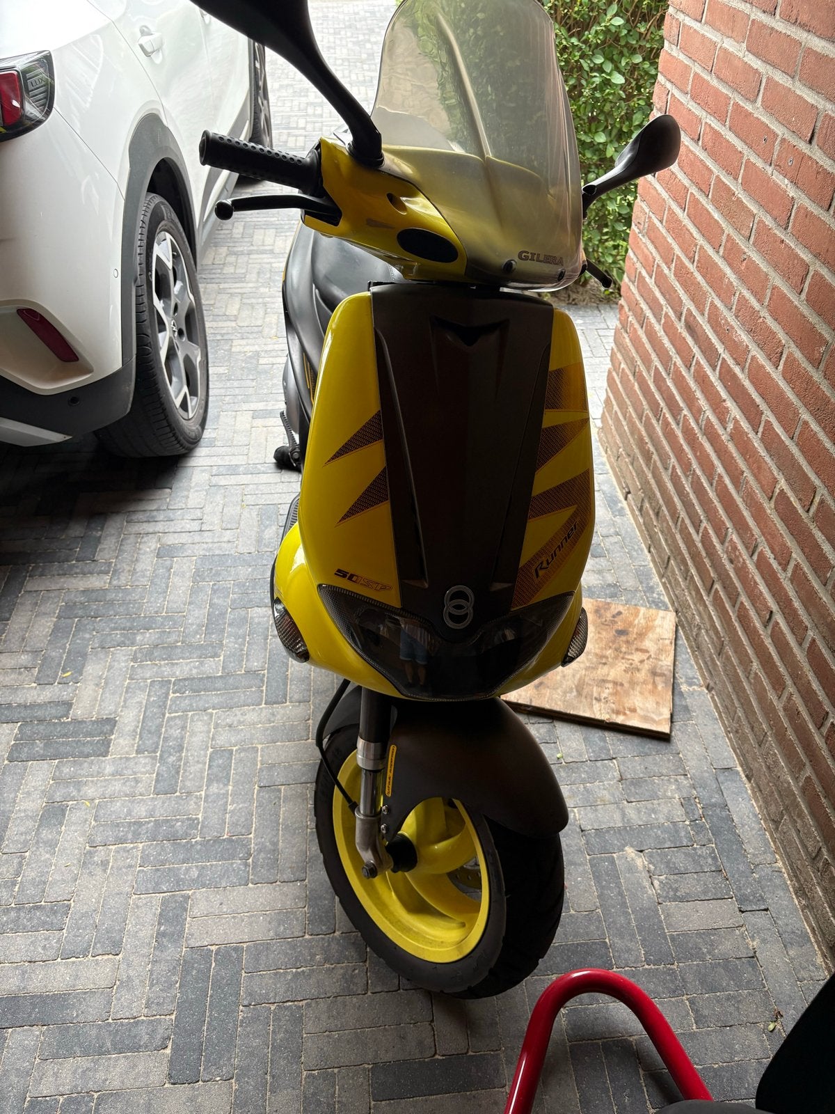 Gilera Runner 50 SP - Gele sportieve scooter, Ophalen, Gebruikt, Tweetakt, Gilera