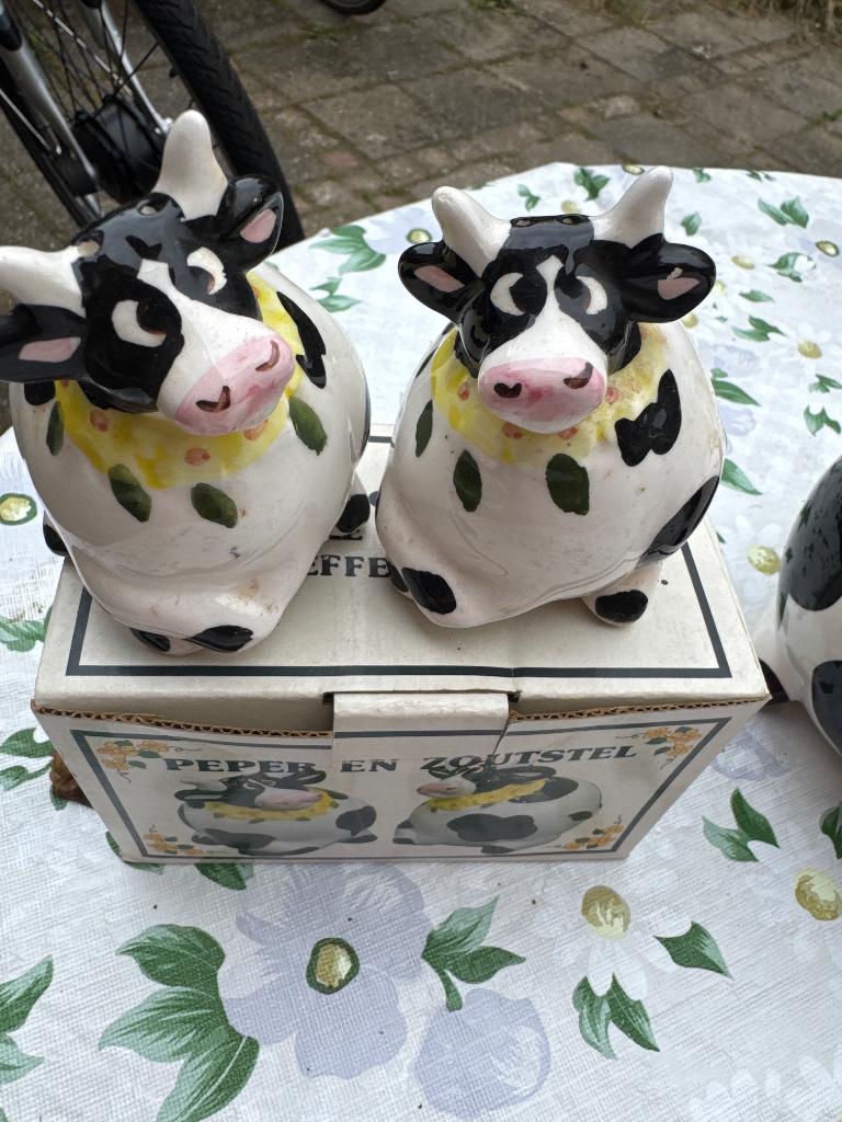 Peper en zoutstel koe, Ophalen of Verzenden, Nieuw