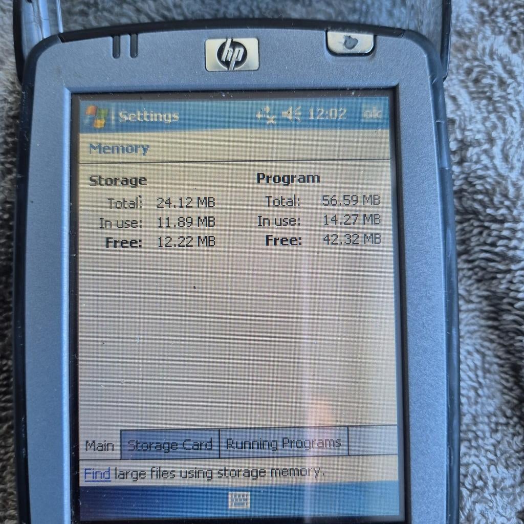 Uot de oude doos hp ipaq werkend +alles, Ophalen of Verzenden