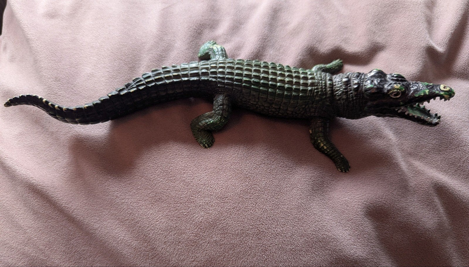 AAA krokodil, Verzamelen, Ophalen of Verzenden, Gebruikt, Beeldje of Figuurtje