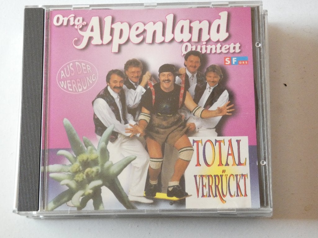 Orig. Alpenland Quintett – Total Verrückt, Cd's en Dvd's, Verzenden, Gebruikt