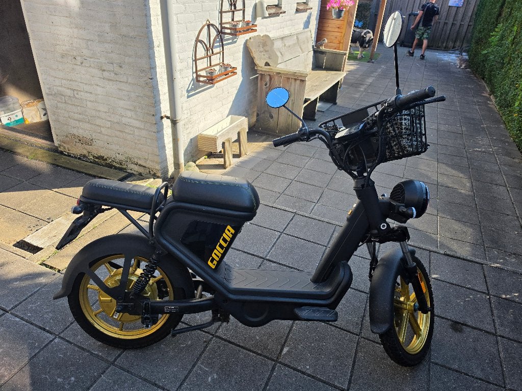 Agm e scooter 25 km/u, Fietsen en Brommers, Ophalen, Overige modellen, Elektrisch, Zo goed als nieuw