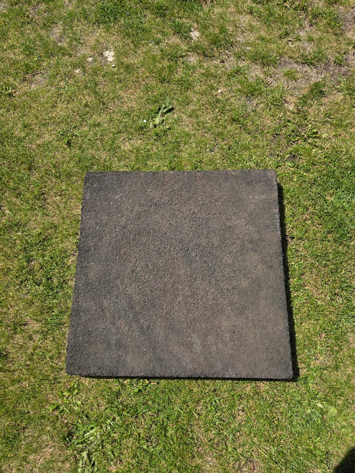 Rubberen terrastegels met noppen (gebruikt), Tuin en Terras, Tegels en Klinkers, Ophalen, Gebruikt, Rubber, Minder dan 5 m²