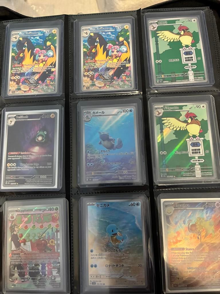 Pokemon collectie, Ophalen, Zo goed als nieuw, Meerdere kaarten, Foil