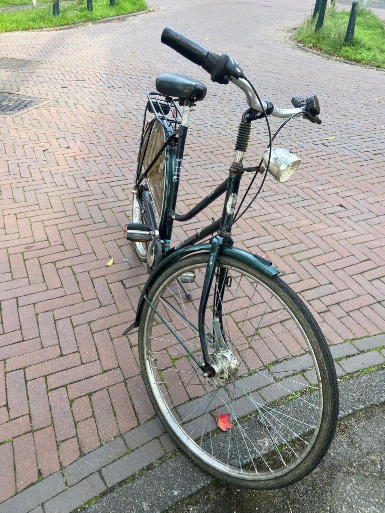 Foto 3 van Gazelle damesfiets - Groen - Gebruikt