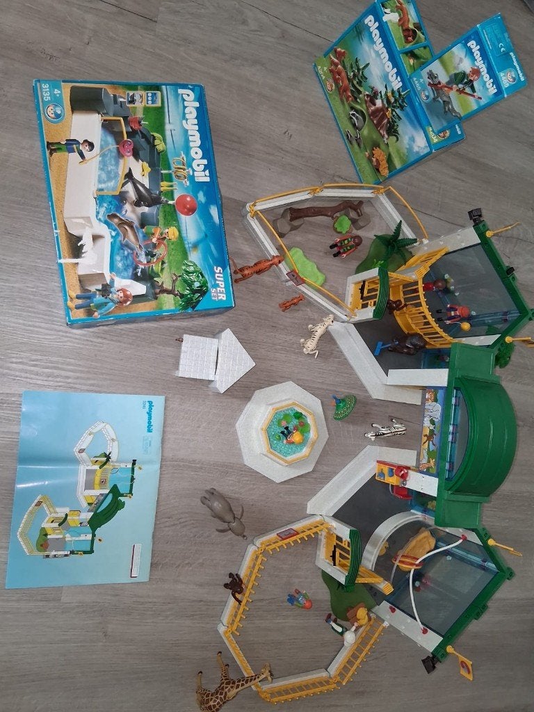 Playmobil Dierentuin, Ophalen of Verzenden, Gebruikt, Complete set, Overige typen