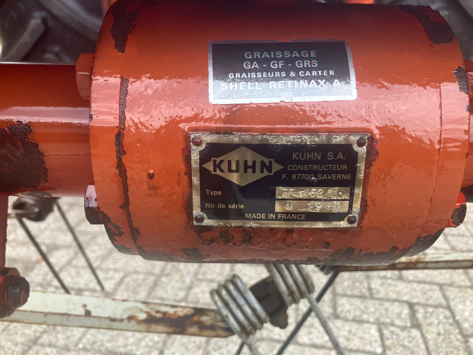 Schudder kuhn gf 452 m, Zakelijke goederen, Ophalen, Stalinrichting