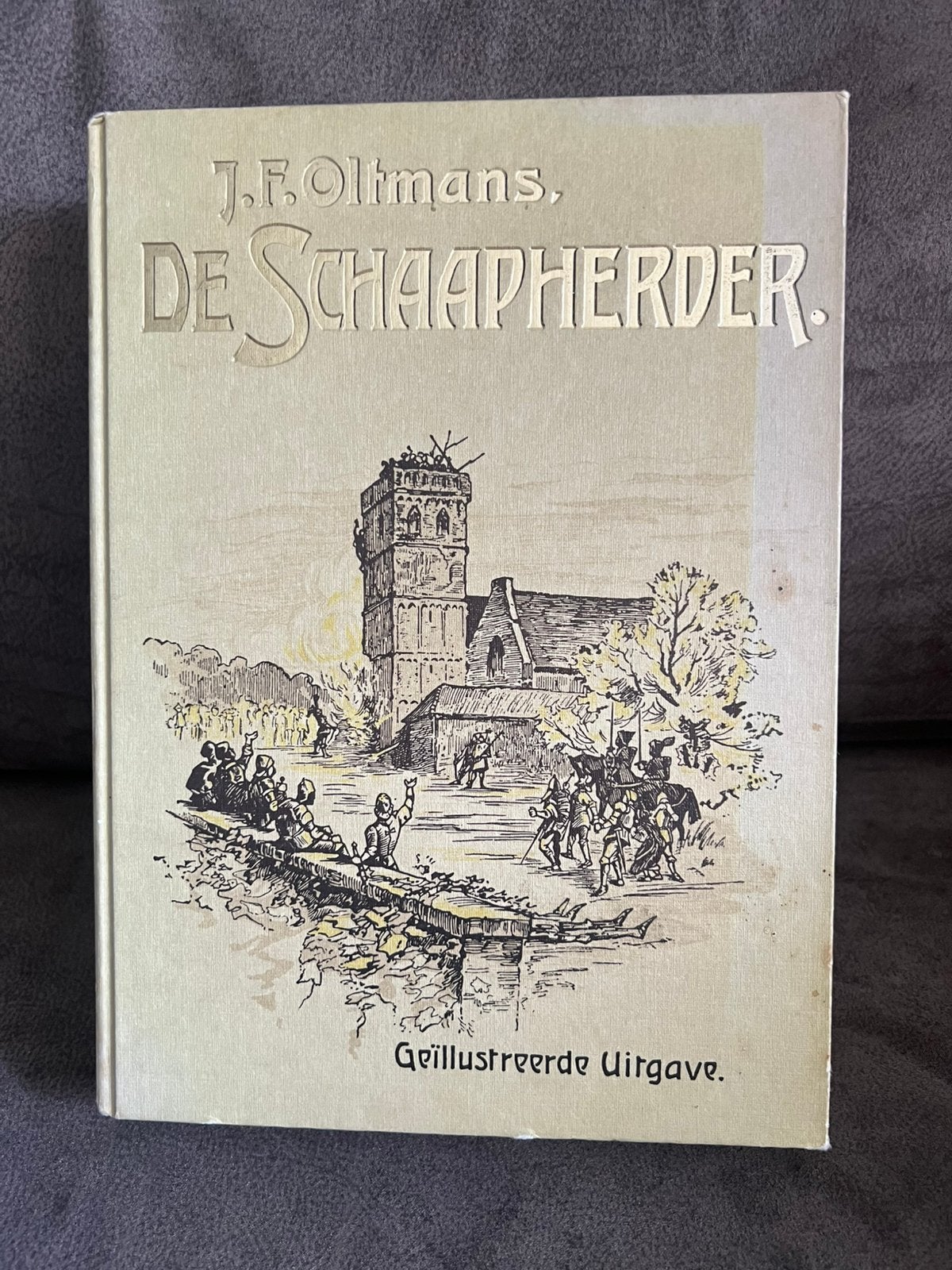Vintage Boek J.F Oltmans De Schaapherder., Boeken, Ophalen of Verzenden, Zo goed als nieuw, J.F. Oltmans