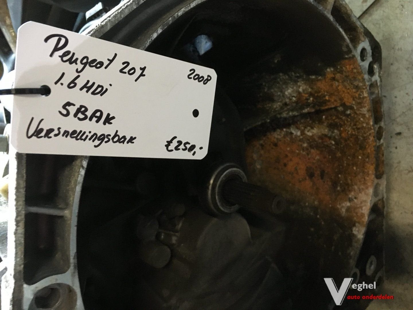 Peugeot 207 1.6 HDI 2008 Versnellingsbak 5 versnellingen