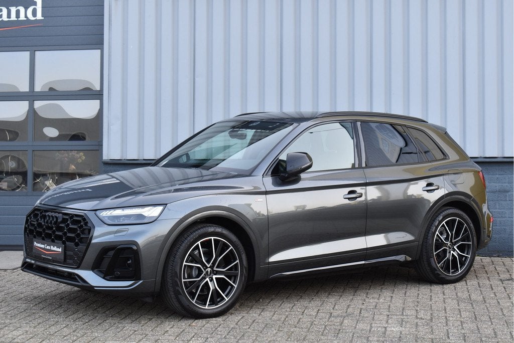 Audi Q5 50 TFSI e S-Line 299 Pk RS-Stoel Luchtvering Matrix, Auto's, Audi, Gebruikt, 4 cilinders, Bedrijf, Vierwielaandrijving