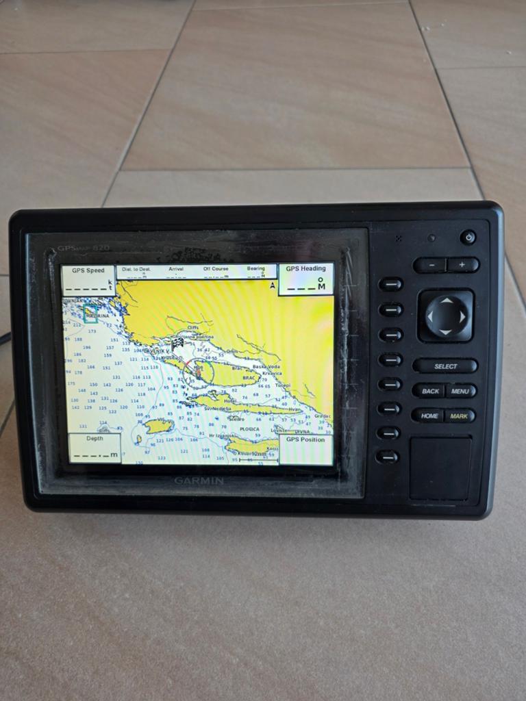 Garmin GPSMAP 820 Kaartplotter/Fishfinder, Ophalen of Verzenden, Gebruikt, Kaartplotter of Fish Finder