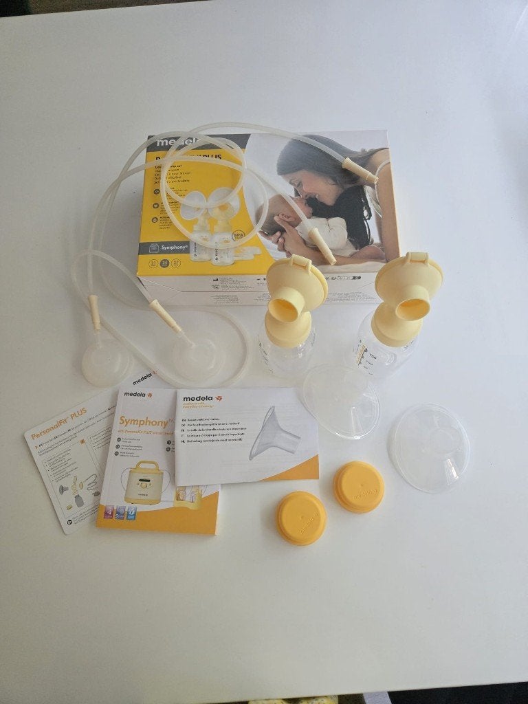 Medela Symphony Borstkolf set, Kinderen en Baby's, Babyvoeding en Toebehoren, Ophalen, Zo goed als nieuw, Borstkolf