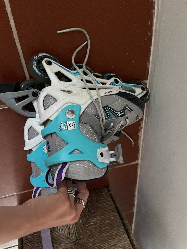 Rolschaatsen, Ophalen of Verzenden, Dames, Verstelbaar, Gebruikt