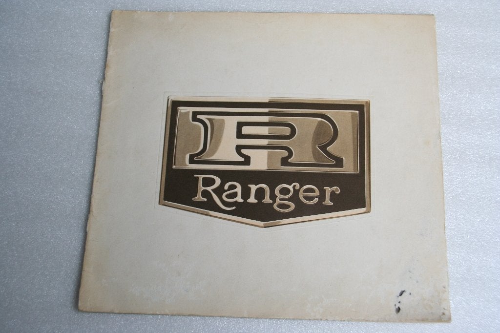 Folder Ranger modellenprogramma + spec+dealer (1972), Boeken, Ophalen of Verzenden, Gelezen, Overige merken