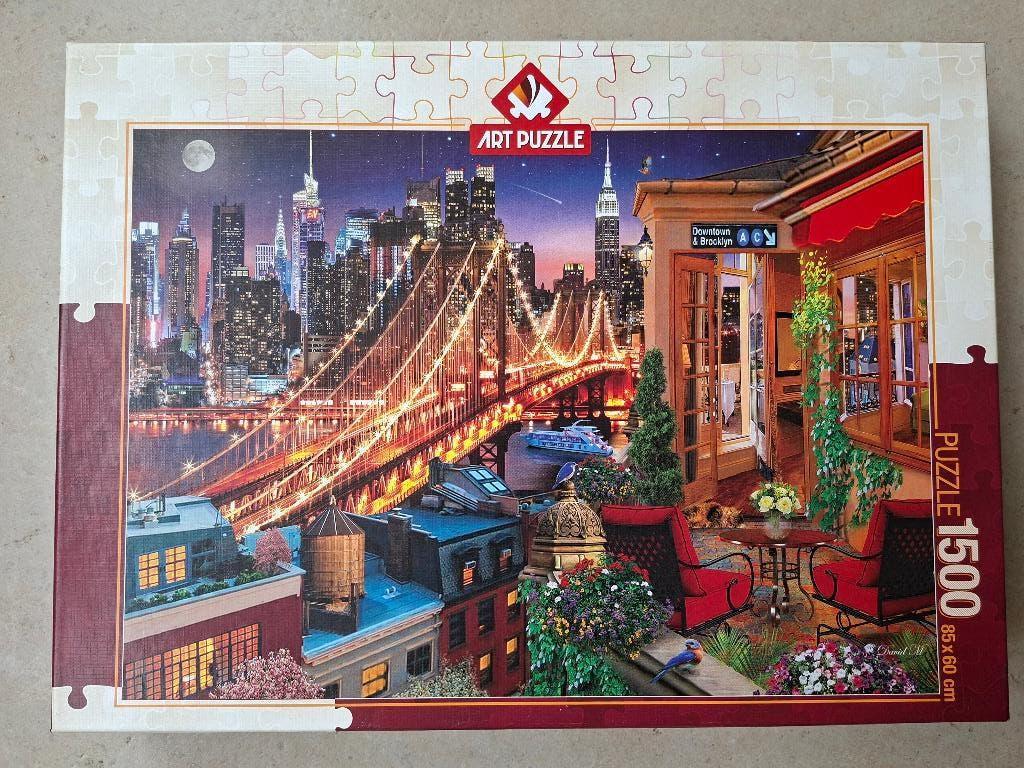 Art Puzzel 1500 stukjes, Hobby en Vrije tijd, Denksport en Puzzels, Ophalen of Verzenden, 500 t/m 1500 stukjes, Zo goed als nieuw