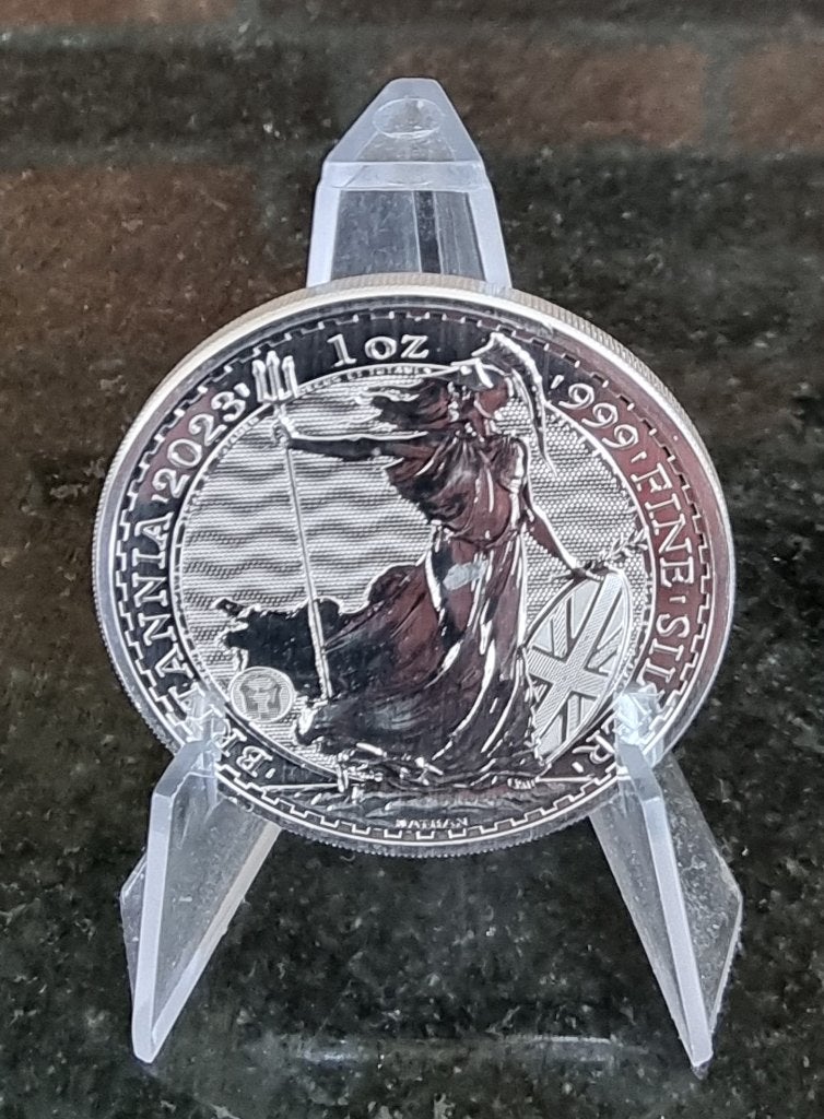 Monsterbox Britannia 500 x 1 oz .999 zilveren munten., Postzegels en Munten, Edelmetalen en Baren, Ophalen, Zilver