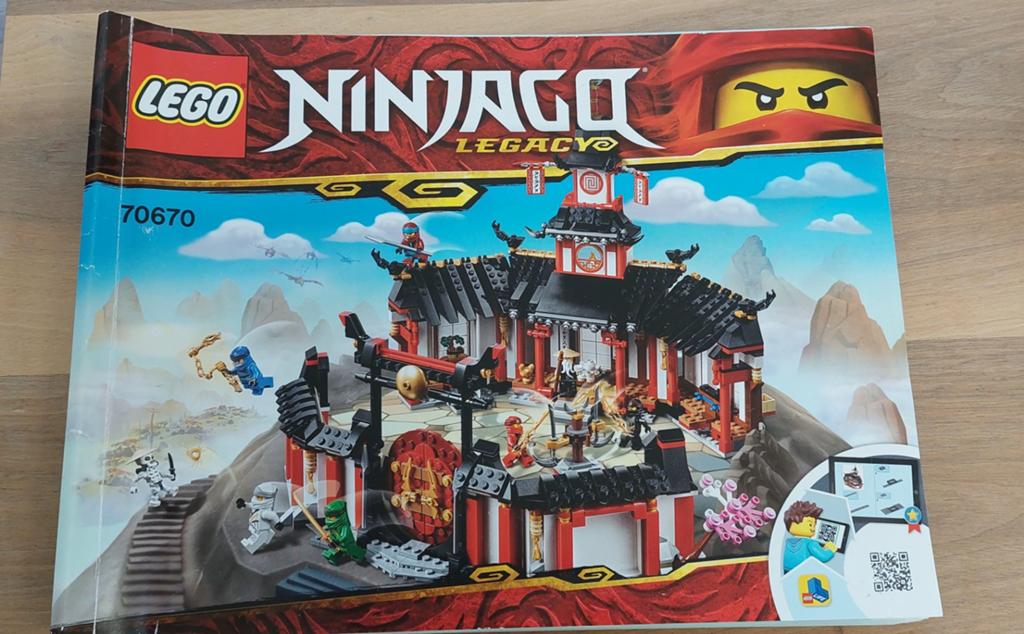 LEGO Ninjago Legacy 70670 - Spinjitzu Klooster | gesorteerd, Lego, Ophalen of Verzenden, Zo goed als nieuw, Compleet