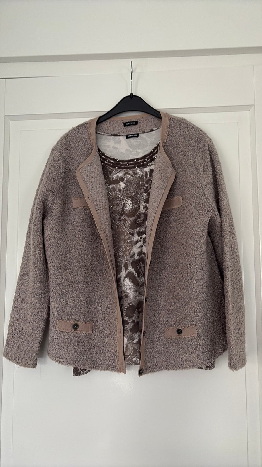 Shirt en vest Gerry Weber mt 48, Ophalen of Verzenden, Zo goed als nieuw, Shirt of Top