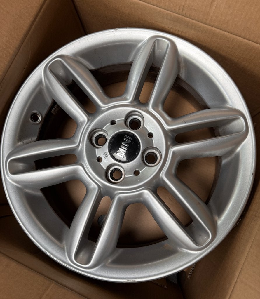 Originele MINI velgen 16 inch | R55 Clubman R56 R57 | 4x, Ophalen, Gebruikt, Velg(en), 16 inch