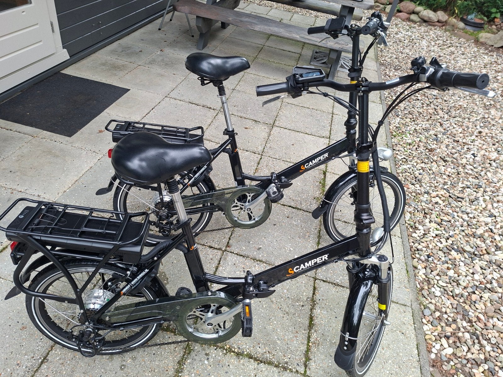 2x lacros  scamper electrice vouwfietsen., Fietsen en Brommers, Minder dan 47 cm, Ophalen, Zo goed als nieuw, Overige merken